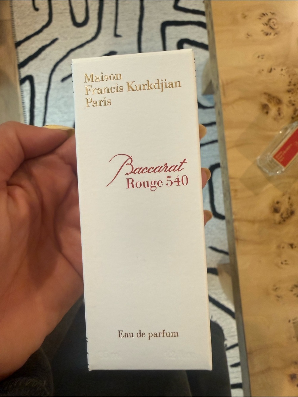 Maison Francis Kurkdjian Paris Baccarat Rouge EMPTY BOTTLE- Saks - Picture 9 of 12